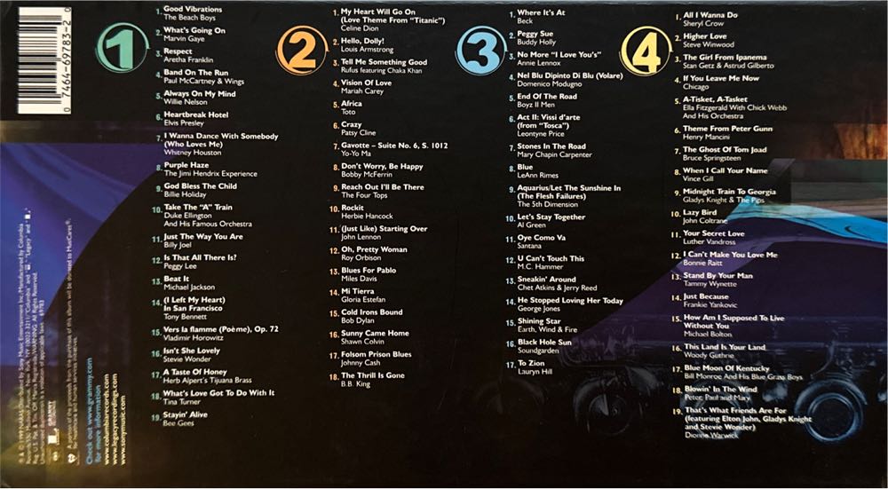 Ultimate Grammy Box, The - Various Artists (CD) music collectible [Barcode 074646978320] - Main Image 4