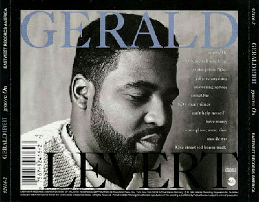 Groove On - Gerald Levert (CD) music collectible [Barcode 075679241627] - Main Image 2