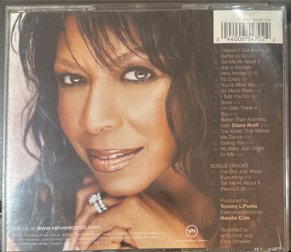 Ask a Woman Who Knows - Cole, Natalie (CD) music collectible [Barcode 044006547022] - Main Image 2