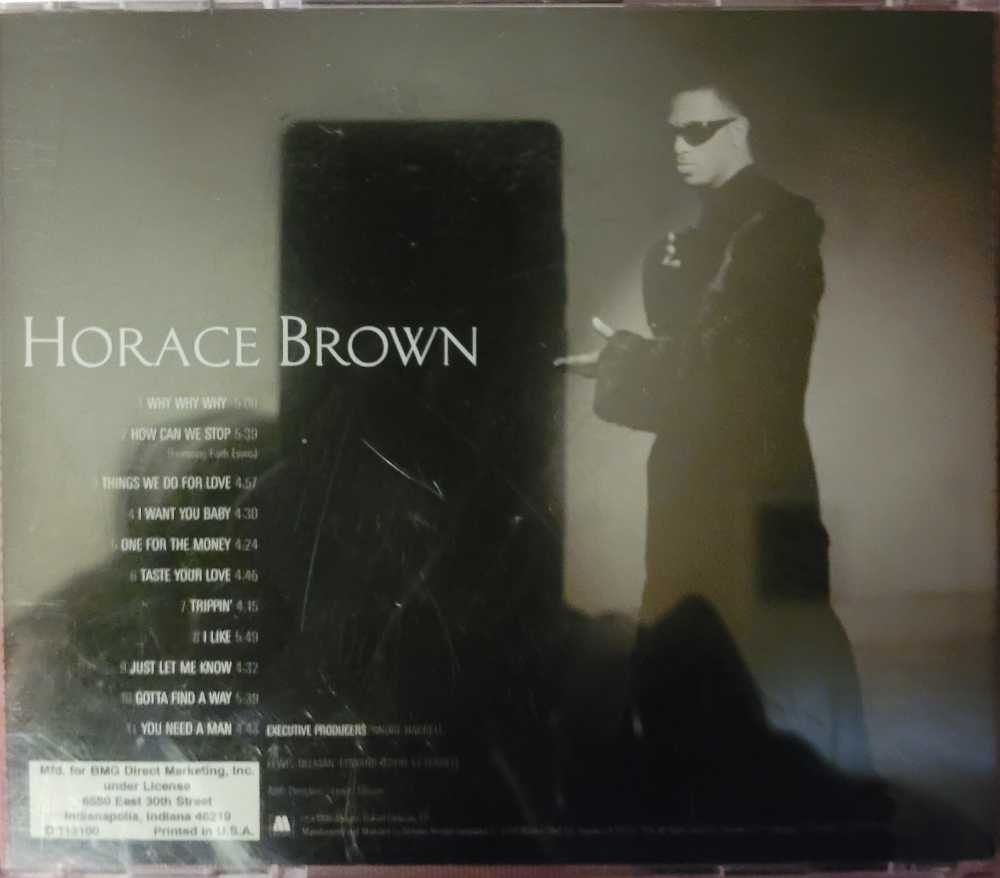 Horace Brown - Horace Brown (CD) music collectible [Barcode 02083115942500] - Main Image 2