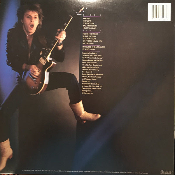 Aldo Nova - Nova, Aldo (12” - 39) music collectible - Main Image 2