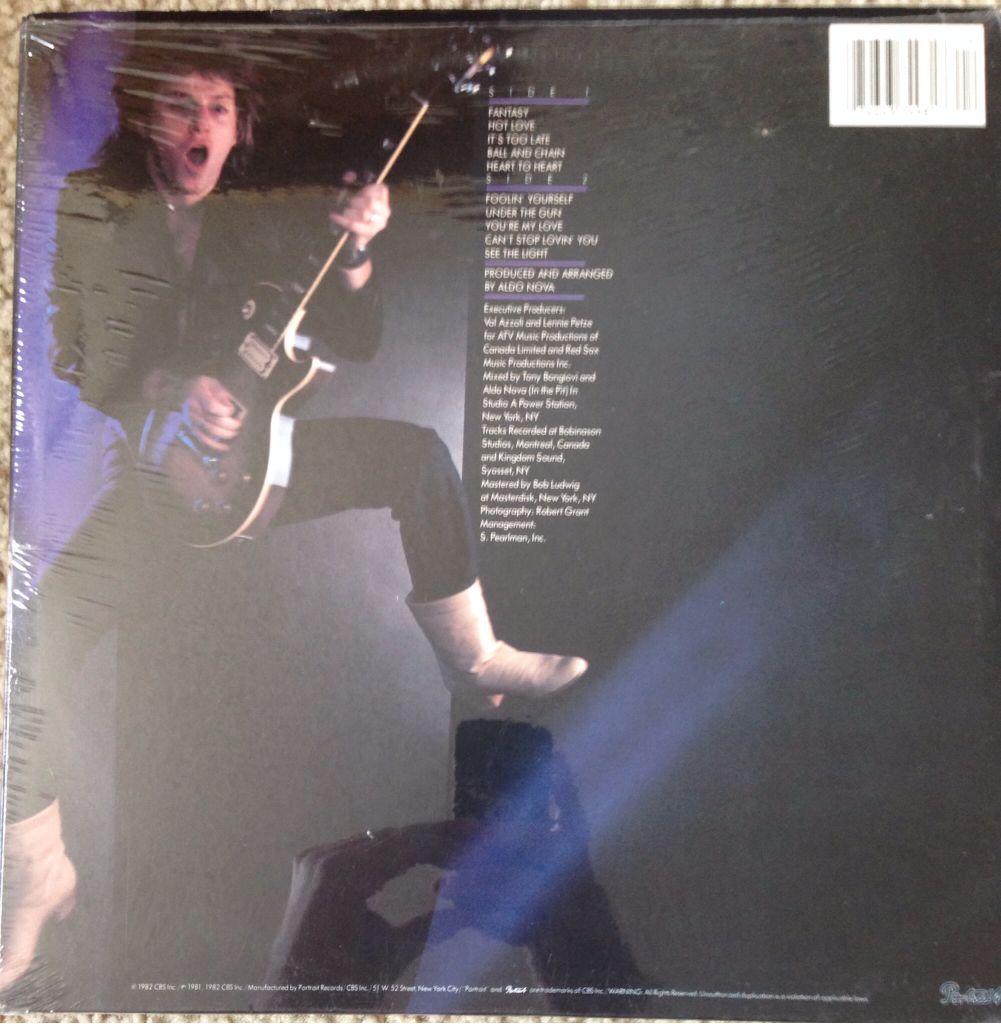Aldo Nova - Nova, Aldo (12”) music collectible - Main Image 2