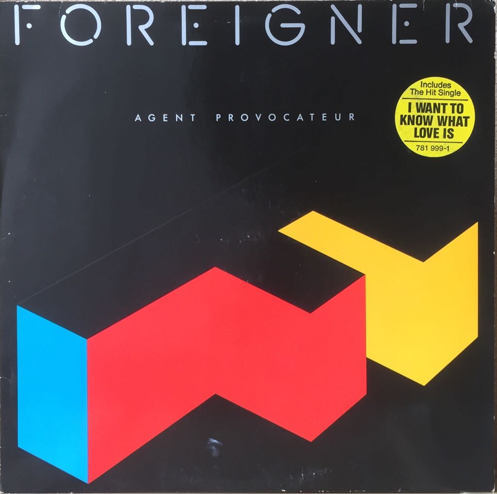 Agent Provocateur - Foreigner (12”) music collectible - Main Image 1