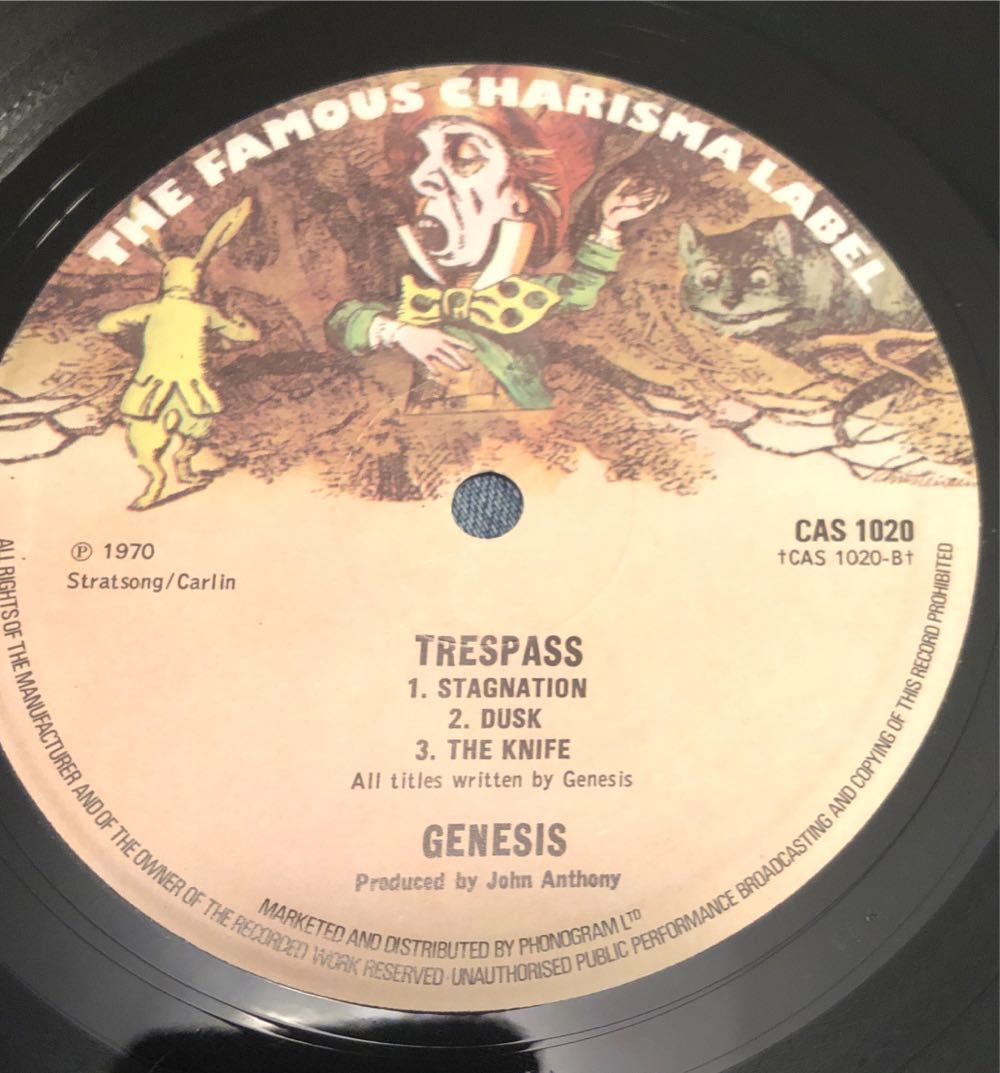 Trespass - Genesis (12”) music collectible [Barcode 5099943384716] - Main Image 3