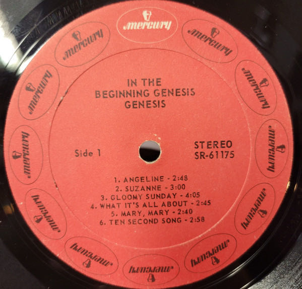 In The Beginning - Genesis (12”) music collectible - Main Image 3