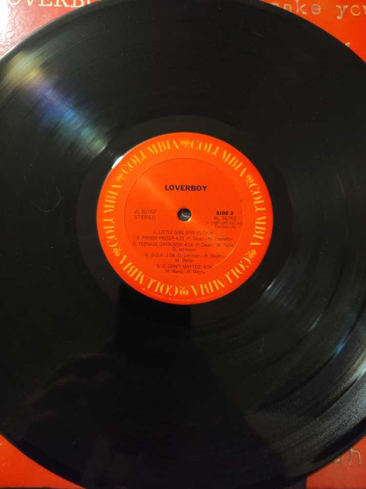 Loverboy - Loverboy (12” - 40) music collectible [Barcode 074643676212] - Main Image 4