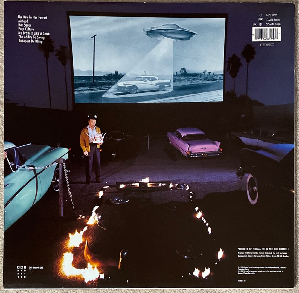Aliens Ate My Buick - Dolby, Thomas (12”) music collectible [Barcode 077774807517] - Main Image 2