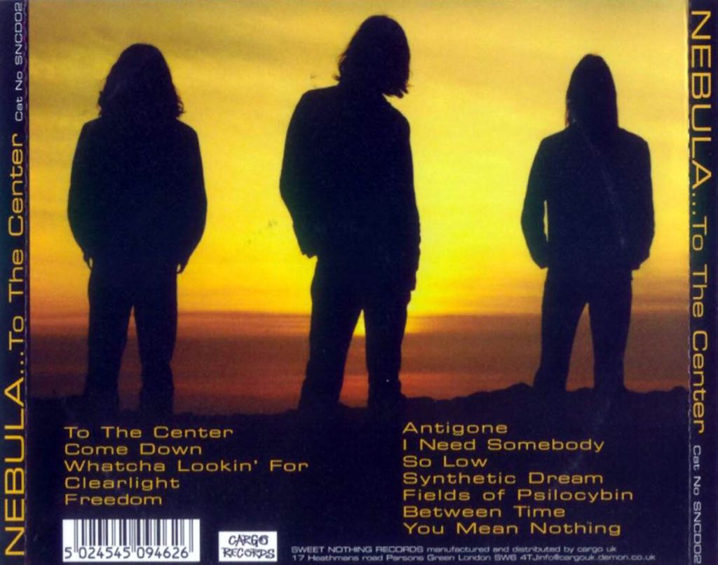 To The Center - Nebula (12”) music collectible [Barcode 098787049329] - Main Image 2