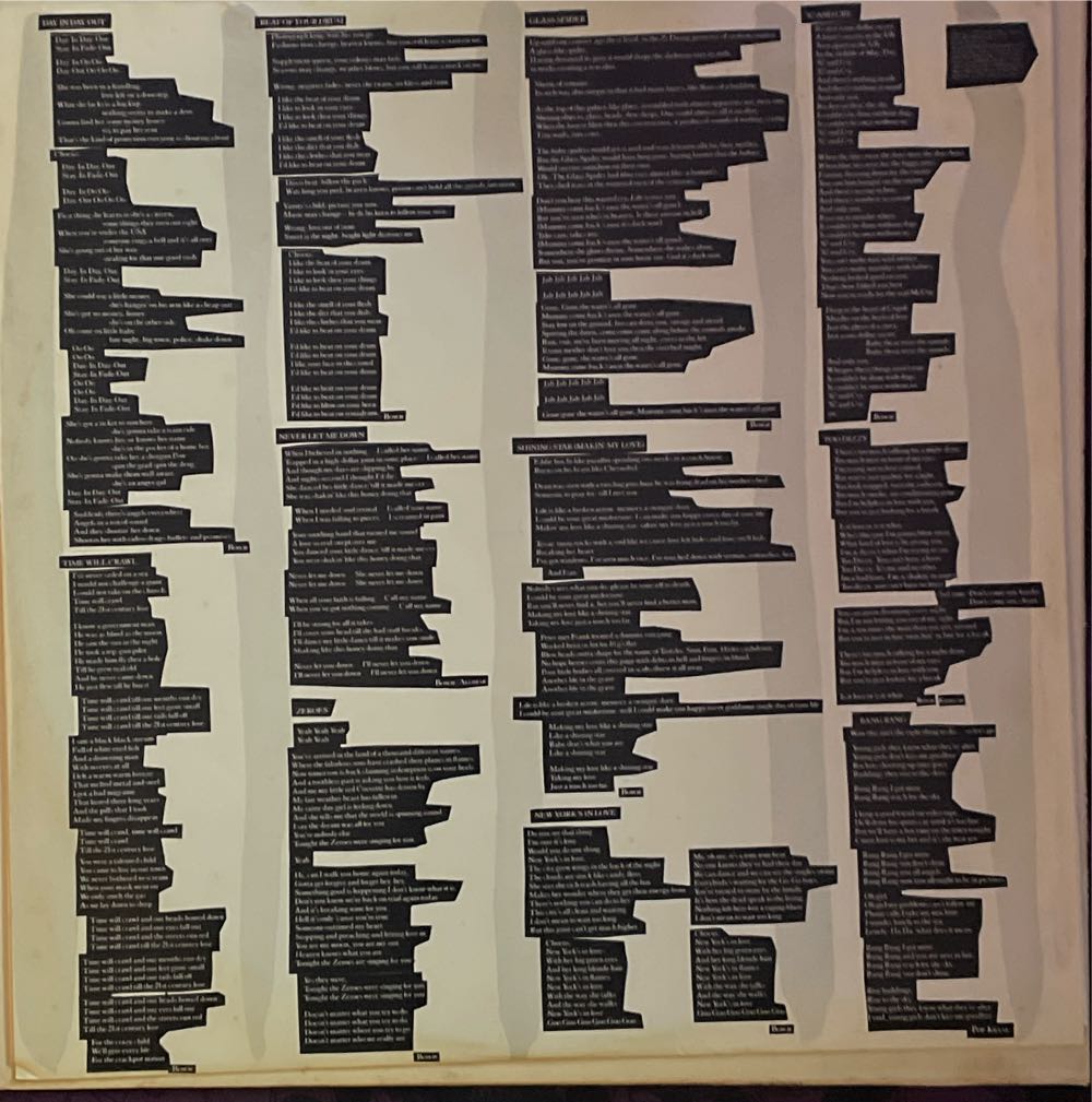 Never Let Me Down - Bowie, David (12”) music collectible [Barcode 077771726712] - Main Image 3