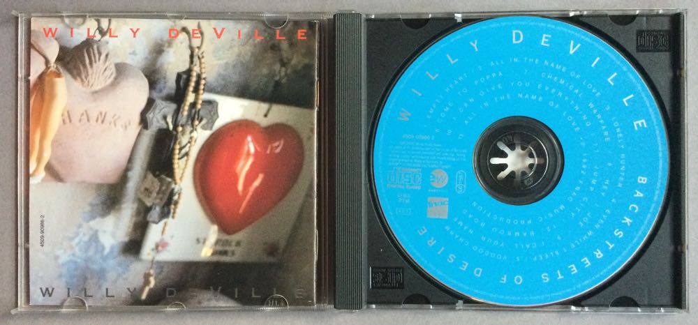 Backstreet Of Desire - Willy De Ville (CD) music collectible [Barcode 745099098629] - Main Image 3