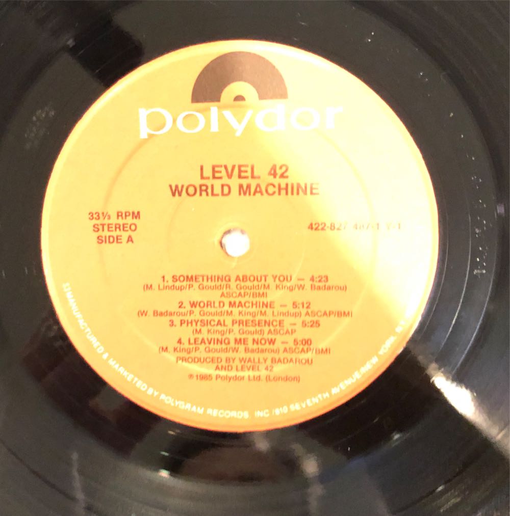 World Machine - Level 42 (CD) music collectible [Barcode 602537894420] - Main Image 3