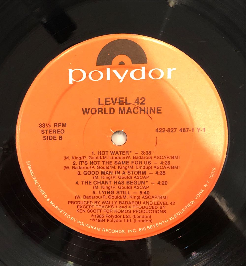 World Machine - Level 42 (CD) music collectible [Barcode 602537894420] - Main Image 4