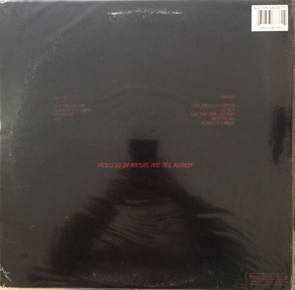 Kansas - Drastic Measures - Kansas (12”) music collectible [Barcode 074643873314] - Main Image 2