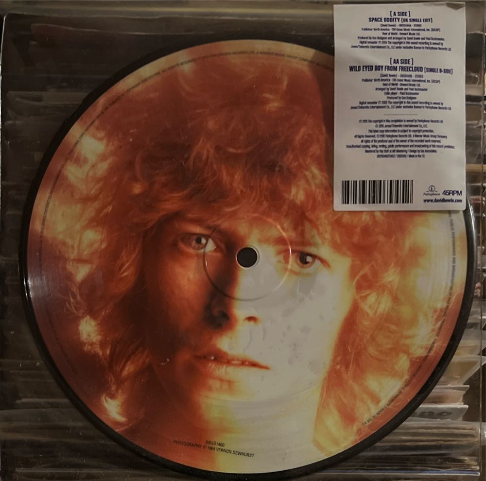 Space Oddity - Bowie, David (7”) music collectible [Barcode 825646079452] - Main Image 2