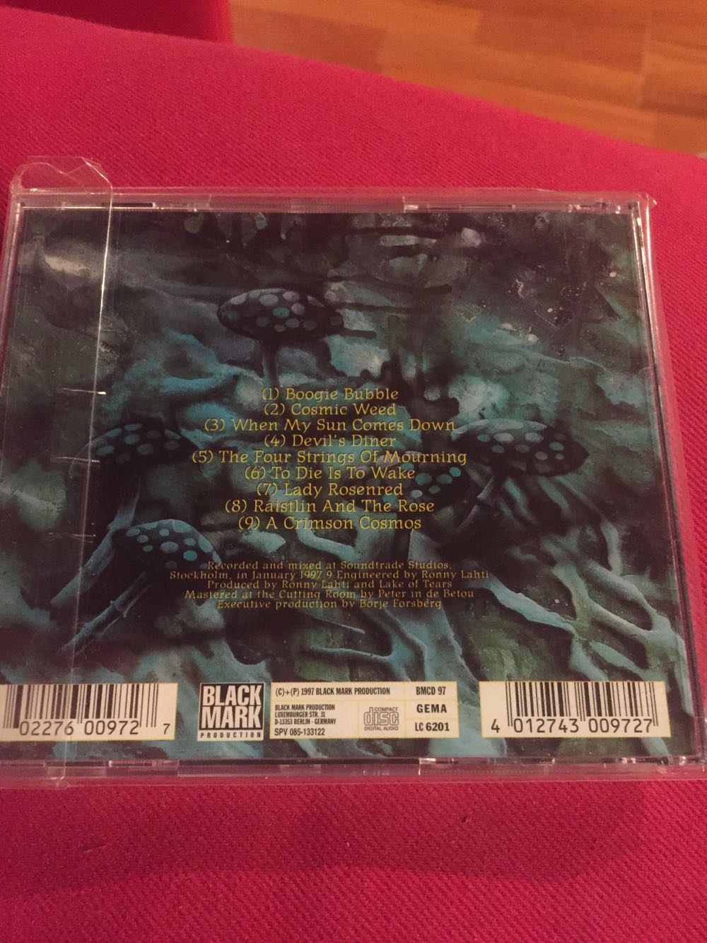 A Crimson Cosmos - Lake Of Tears (CD) music collectible [Barcode 4012743009727] - Main Image 2
