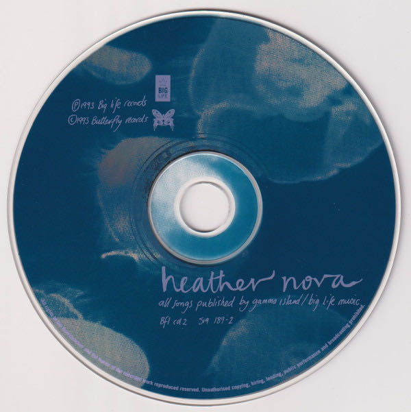 Glow Stars - Heather Nova (CD) music collectible [Barcode 5033197019826] - Main Image 3