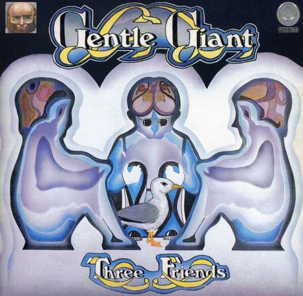 Three Friends - Gentle Giant (12” - 3515) music collectible [Barcode 0074643164924] - Main Image 2