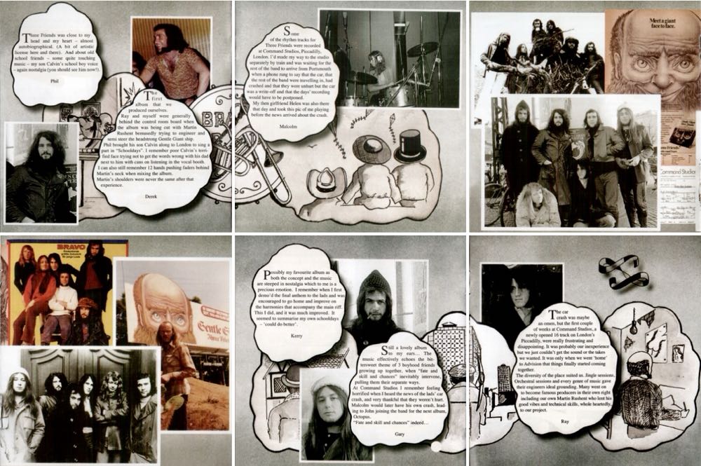 Three Friends - Gentle Giant (12” - 3515) music collectible [Barcode 0074643164924] - Main Image 4