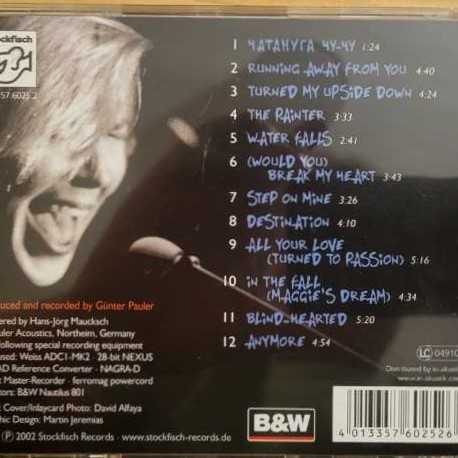 Water Falls - Sara K. (SACD) music collectible [Barcode 4013357602526] - Main Image 2