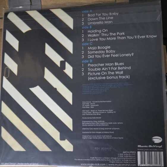 Bad For You Baby - Gary Moore (12”) music collectible [Barcode 8713748980030] - Main Image 2