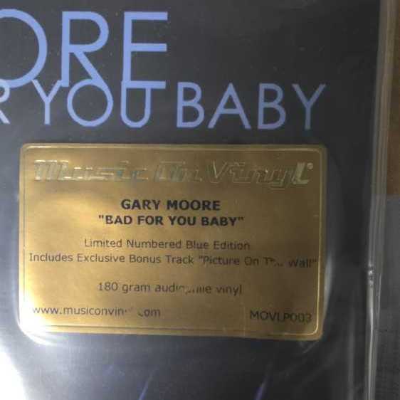 Bad For You Baby - Gary Moore (12”) music collectible [Barcode 8713748980030] - Main Image 3