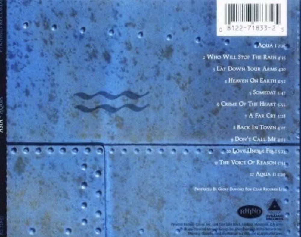 Aqua - Asia (CD) music collectible [Barcode 081227183325] - Main Image 4