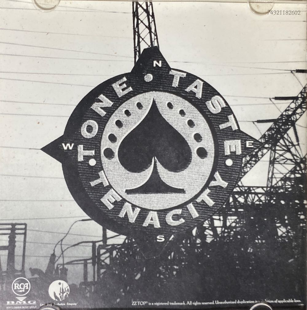 Antenna - ZZ Top (CD - 5445) music collectible [Barcode 743211826020] - Main Image 4