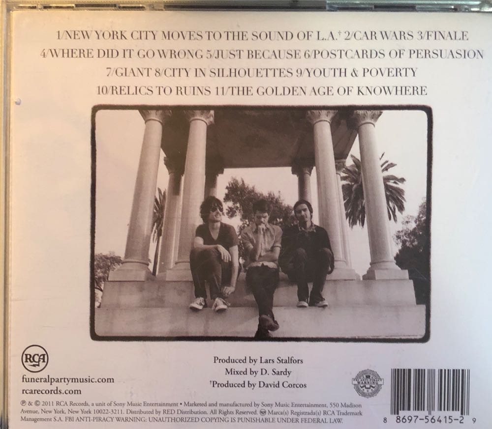 The Golden Age of Knowhere - Funeral Party (CD) music collectible [Barcode 886975641529] - Main Image 2