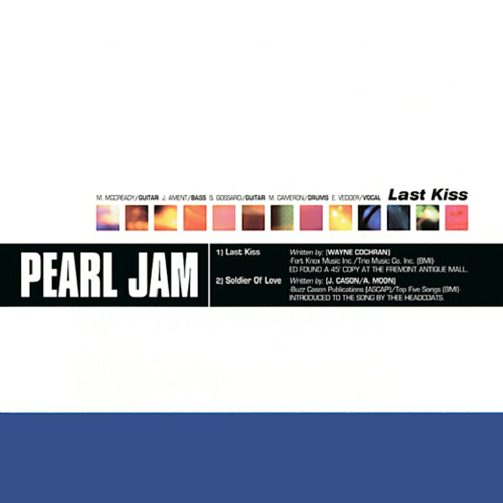 Last Kiss - Pearl Jam (CD) music collectible [Barcode 5099766747996] - Main Image 1