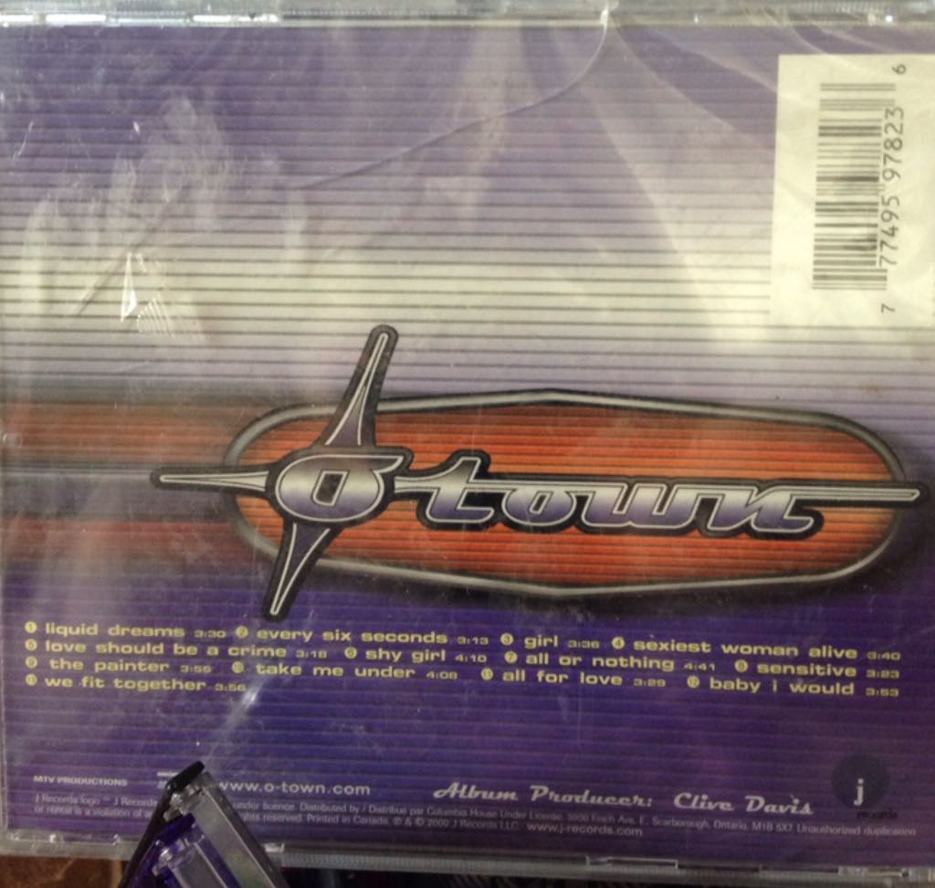 O-Town - O-Town music collectible [Barcode 777495978236] - Main Image 2