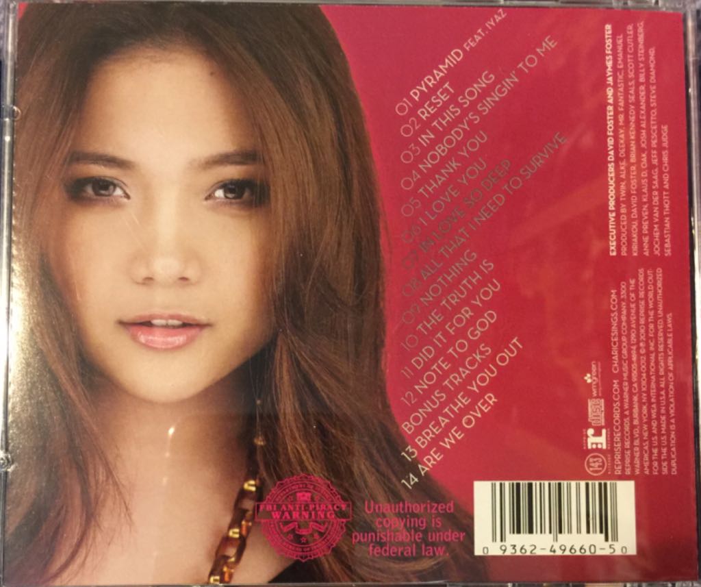 Charice - Charice (CD) music collectible [Barcode 093624966050] - Main Image 2
