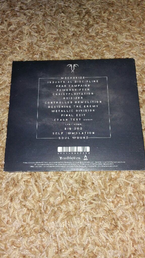 Mechanize - Fear Factory (CD - 48:16) music collectible [Barcode 803341317352] - Main Image 2
