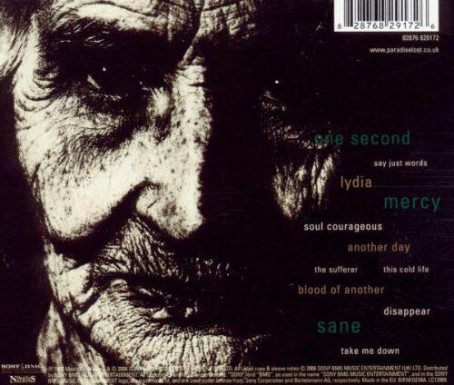 One Second - Paradise Lost (CD) music collectible [Barcode 828768291726] - Main Image 2