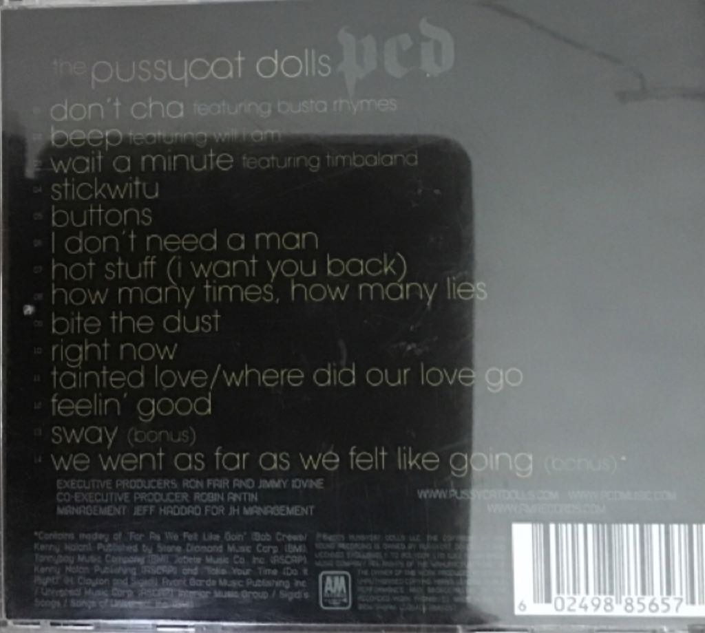 P - Pussy Cat Dolls (CD) music collectible [Barcode 602498856574] - Main Image 2