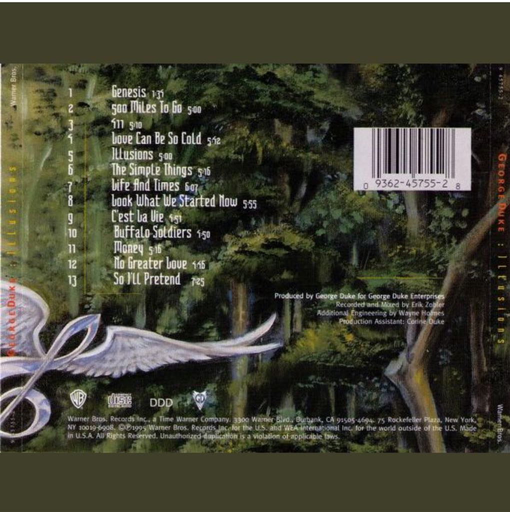 Illusions - Duke George (CD - 67) music collectible [Barcode 093624575528] - Main Image 2