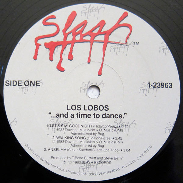 ... And A Time To Dance - Los Lobos (12”) music collectible [Barcode 07599239631] - Main Image 3