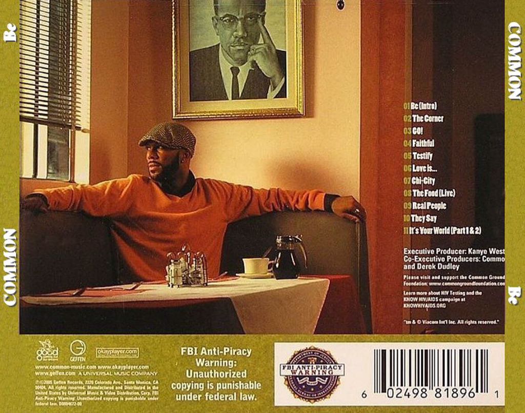 Be - Common (CD) music collectible [Barcode 602498824979] - Main Image 2