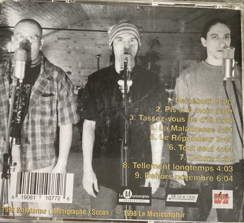 Dehors Novembre - Colocs, Les (CD) music collectible [Barcode 619061107728] - Main Image 2