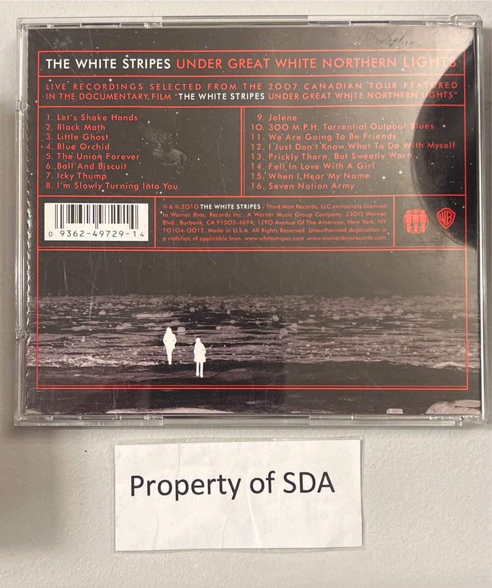Under Great White Northern Lights (Live) - White Stripes, The (CD) music collectible [Barcode 093624972914] - Main Image 2