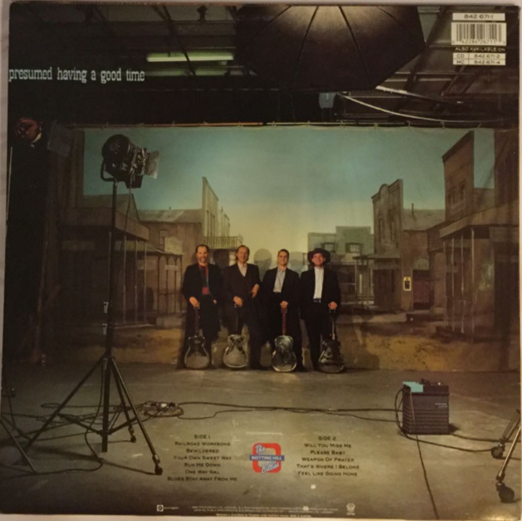 Missing ... Presumed having a good time (H) - Notting Hillbillies (12” - 41) music collectible [Barcode 042284267113] - Main Image 2
