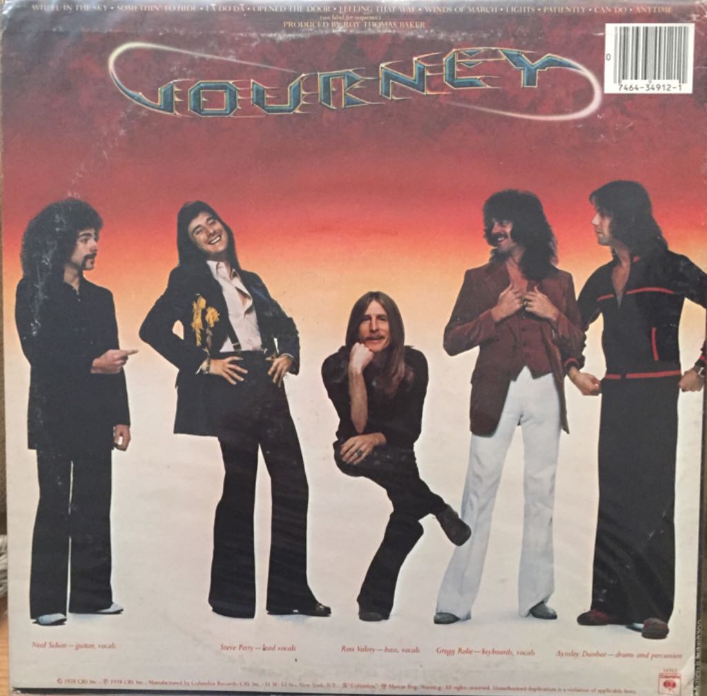 Greatest Hits - Journey (12” - 3628) music collectible [Barcode 074643491211] - Main Image 2
