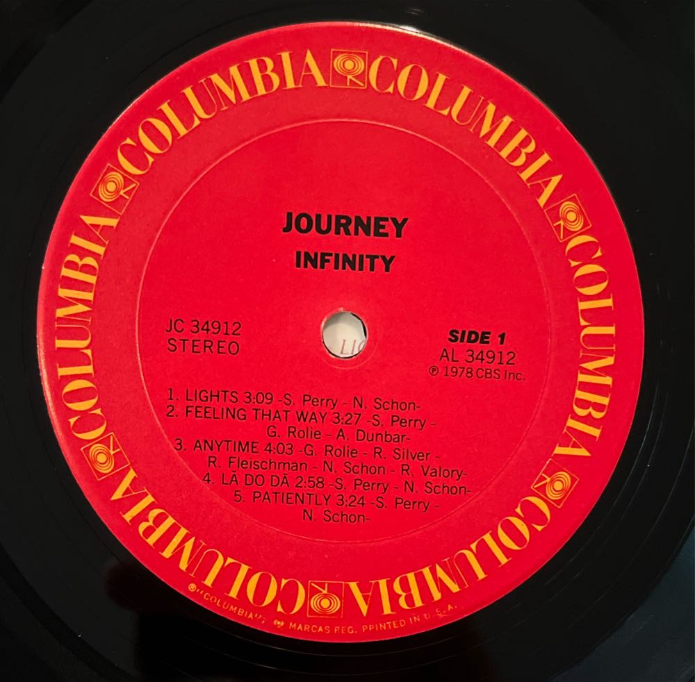 Greatest Hits - Journey (12” - 3628) music collectible [Barcode 074643491211] - Main Image 3