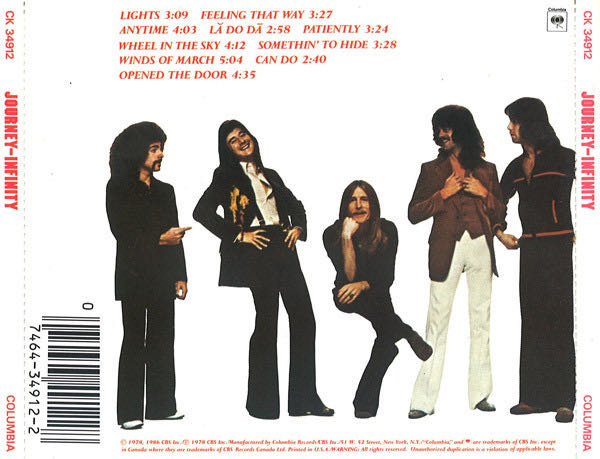 Infinity - Journey (CD - 36) music collectible [Barcode 074643491228] - Main Image 4