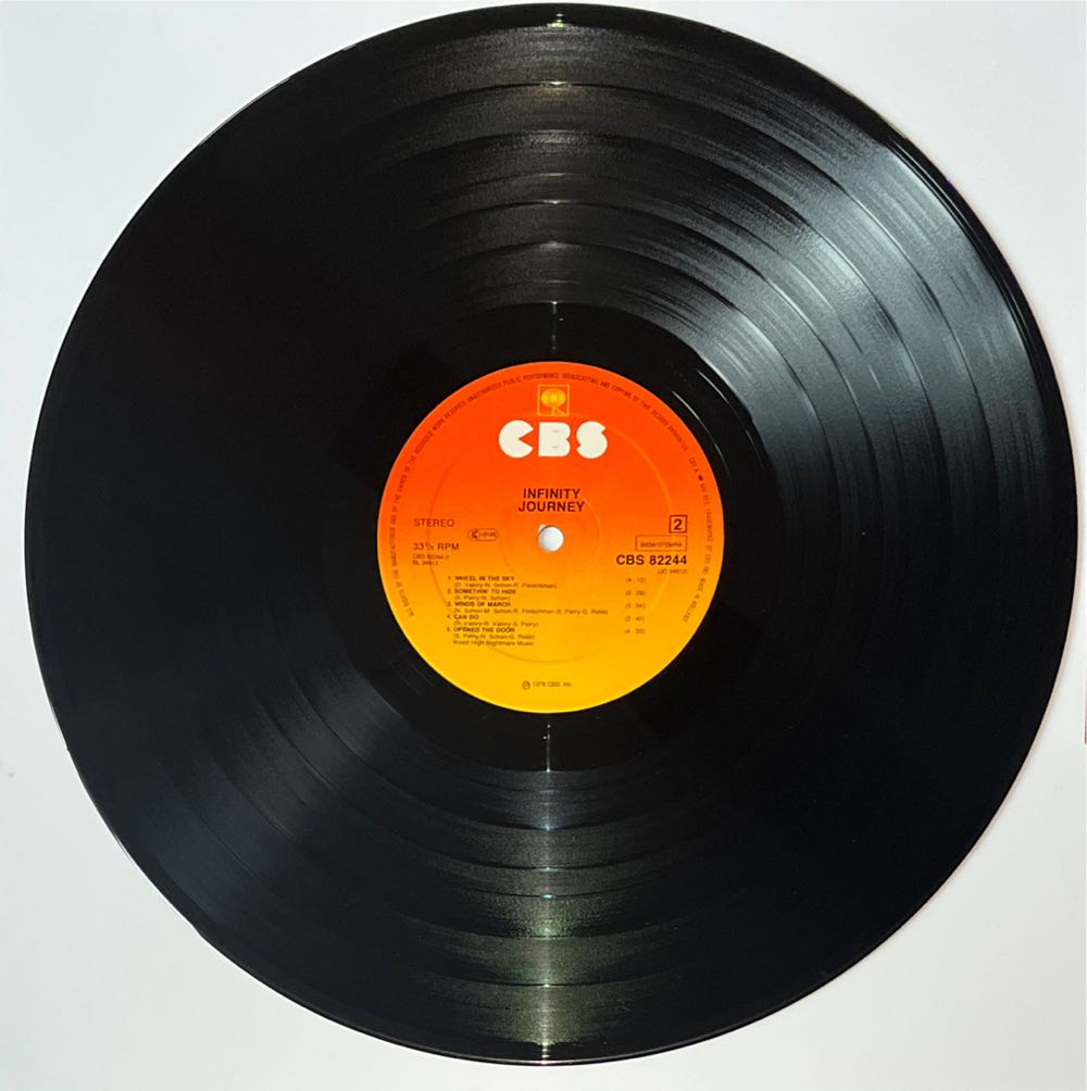 Infinity - Journey (12” - 36) music collectible [Barcode 074645720722] - Main Image 4