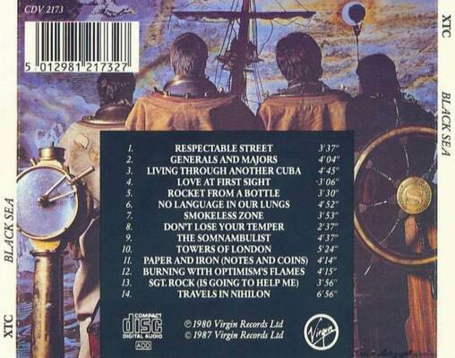 Black Sea - XTC (CD) music collectible [Barcode 633367781420] - Main Image 2