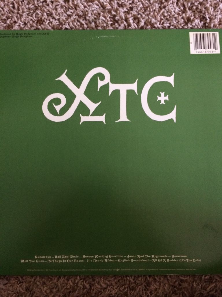 English Settlement - XTC (12”) music collectible - Main Image 2