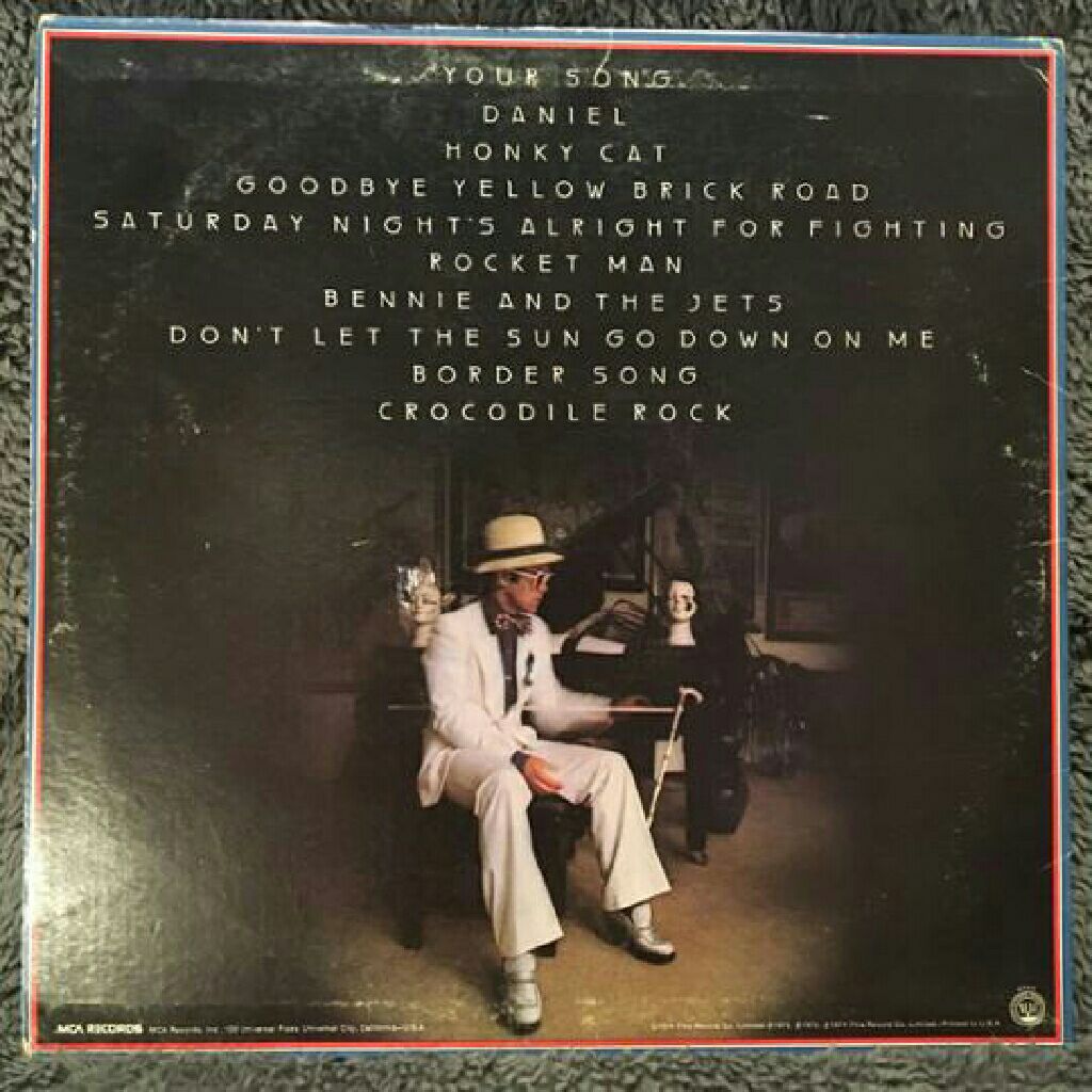 Greatest Hits - John,  Elton (CD - 48) music collectible [Barcode 777499011991] - Main Image 2