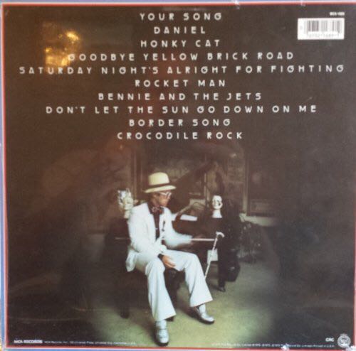Elton John Greatest Hits - Elton John (12” - 48) music collectible - Main Image 2