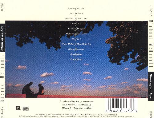 Blink Of An Eye - Michael McDonald (CD) music collectible - Main Image 2