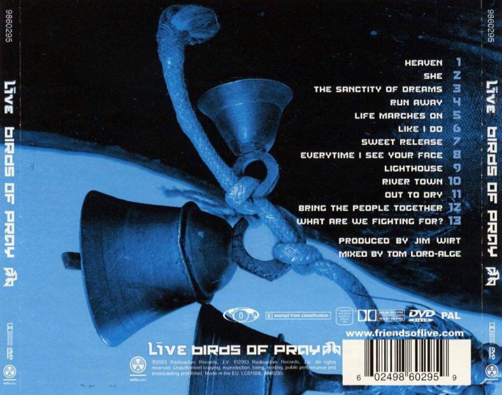 Birds of pray - Live (CD/DVD - 44) music collectible [Barcode 602498602959] - Main Image 2